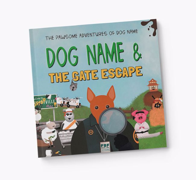 Personalised Adventure Book: Your Dog & The Gate Escape